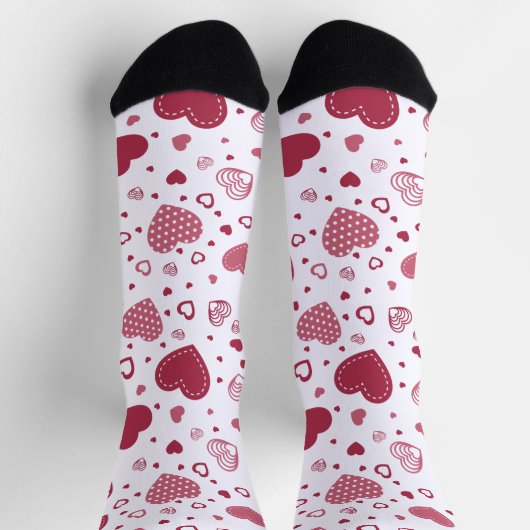 Valentinstag Socken (Oben)