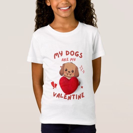 Valentinstag Sondergeschenk für Hundeliebhaber T - T-Shirt (Vorderseite)