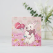 Valentinstag: Sonne & Blume Feiertagskarte (Stehend Vorderseite)