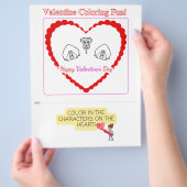 Valentinstag Spaß! Flyer (Hand)