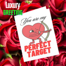 Valentinstag-Special Herz mit Pfeil Design