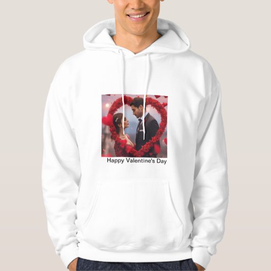 Valentinstag Special Hoodie (Vorderseite)