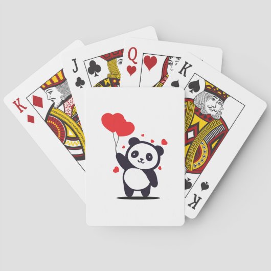 Valentinstag Spielkarten (Rückseite)