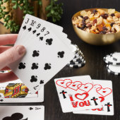 Valentinstag-Spielkarten-Deck Spielkarten (In Situ)