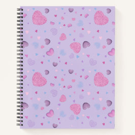 Valentinstag Spiralheft Notizblock
