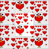 Valentinstag-Stoff Stoff (Kachel)
