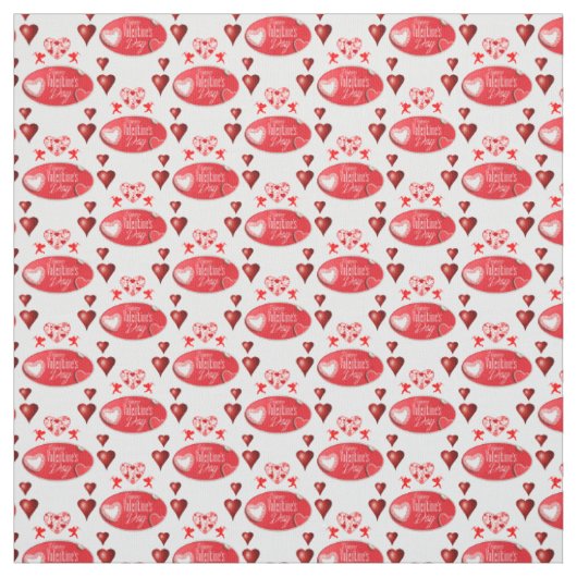 Valentinstag-Stoff Stoff (Muster)
