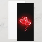 Valentinstag strahlende Herzen (Vorne/Hinten)