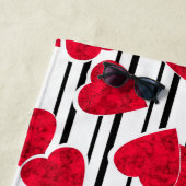 Valentinstag Strandtuch (Beispiel)