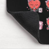 Valentinstag Süßes Herz Mahjong Spiel Chinese Tile Mousepad (Ecke)