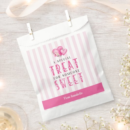 Valentinstag Süßigkeiten Klassenzimmer Geschenktütchen (Ausgeschnitten)