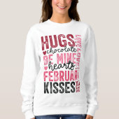 Valentinstag Sweatshirt (Vorderseite)