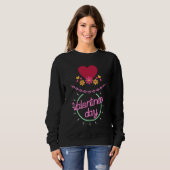 Valentinstag Sweatshirt (Vorne ganz)