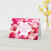 Valentinstag-Sweet Romance Karte (Gelbe Blume)