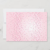 Valentinstag Sweetheart Birthday Einladung (Rückseite)