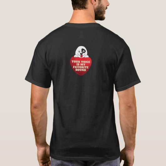 Valentinstag T-Shirt (Rückseite)