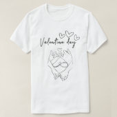 Valentinstag T-Shirt (Design vorne)