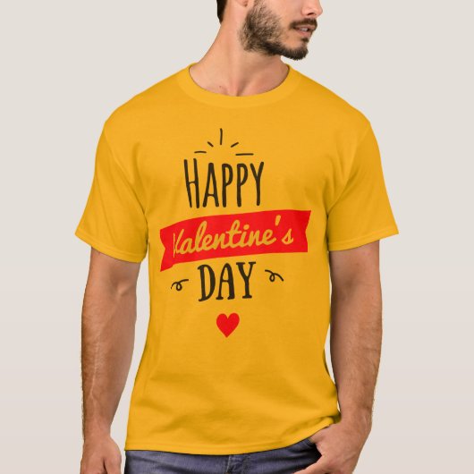 Valentinstag T - Shirt (Vorderseite)