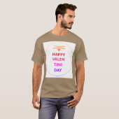 VALENTINSTAG T-Shirt (Vorne ganz)