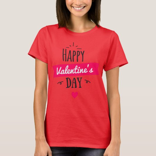 Valentinstag T - Shirt (Vorderseite)