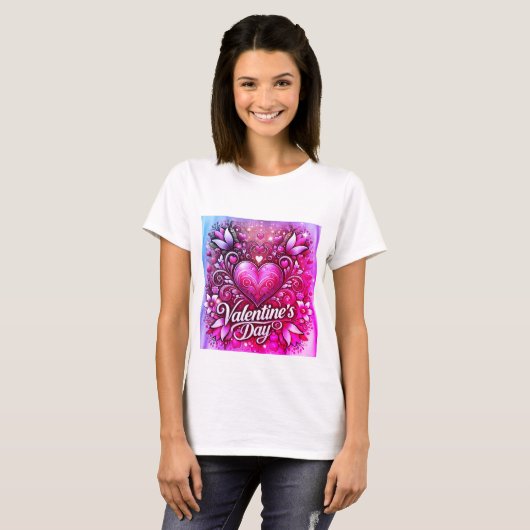 Valentinstag T-Shirt (Vorne ganz)