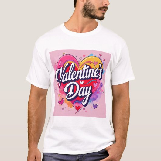 Valentinstag T-Shirt (Vorderseite)