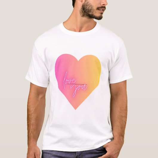Valentinstag T-Shirt (Vorderseite)