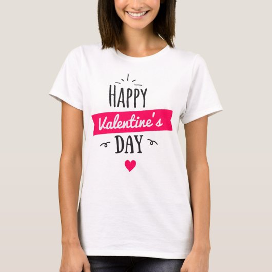 Valentinstag T - Shirt (Vorderseite)
