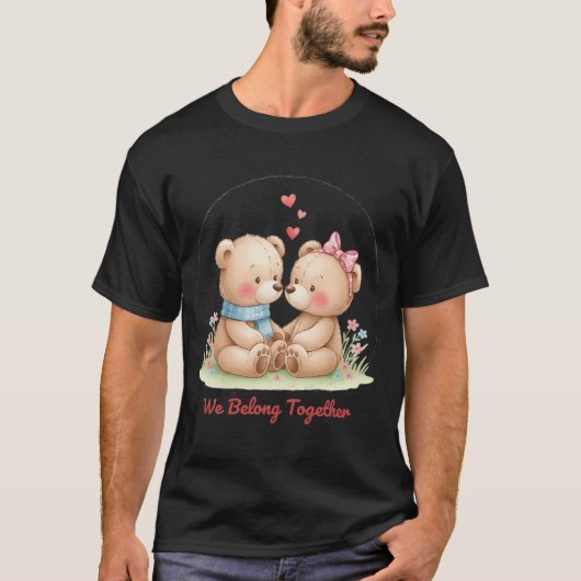Valentinstag T-Shirt (Vorderseite)