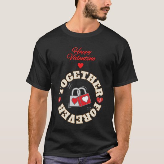 Valentinstag T-Shirt (Vorderseite)