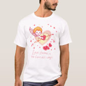Valentinstag T - Shirt für Paare und Singles (Vorderseite)