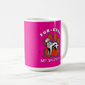 Valentinstag T-Shirt Kaffeetasse (VorderseiteRechts)