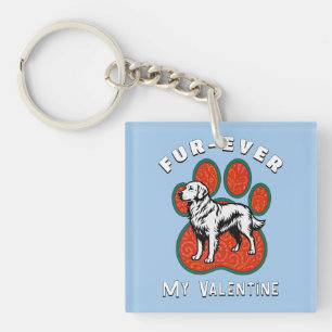 Valentinstag T-Shirt Schlüsselanhänger