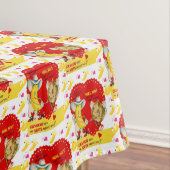 Valentinstag Tablette Banane Vintag Tischdecke (Beispiel)
