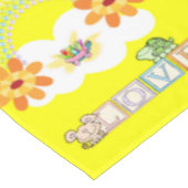 Valentinstag Tablette Liebe Regenbogenschildkröte Tischdecke (Schrägansicht)