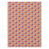 Valentinstag Tablette Pfirsichpflaume Tischdecke (Vorderseite)