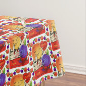 Valentinstag Tablette Pfirsichpflaume Tischdecke (Beispiel)