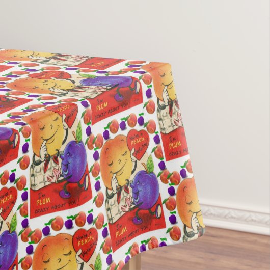 Valentinstag Tablette Pfirsichpflaume Tischdecke (Beispiel)