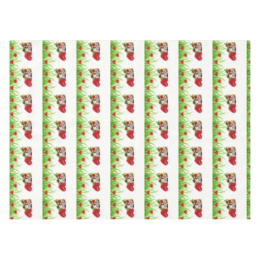 Valentinstag Tablette Schüssel Tischdecke (Vorderseite (Horizontal))