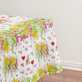 Valentinstag Tablette Teddybär Tischdecke (Beispiel)