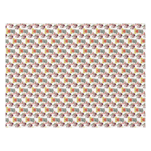 Valentinstag Tablettenvorhang Tischdecke (Vorderseite (Horizontal))