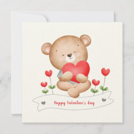 Valentinstag-Tageskarte Karte