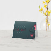 Valentinstag-Tanz des Liebe Gedicht Karte (Gelbe Blume)