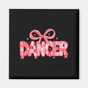 Valentinstag Tänzer Ballett Design Magnet