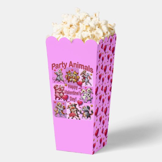 Valentinstag Tanzpaare "Party Animals" Geschenkschachtel (Geplatzt)