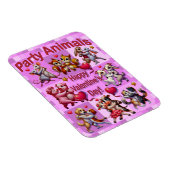 Valentinstag Tanzpaare "Party Animals" Magnet (Rechte Seite)