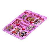 Valentinstag Tanzpaare "Party Animals" Magnet (Linke Seite)