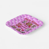 Valentinstag Tanzpaare "Party Animals" Pappteller (Gewinkelt)