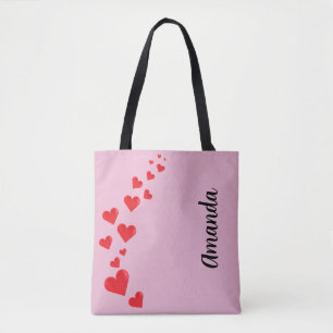 Valentinstag Tasche des roten Herzens