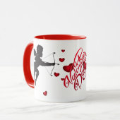 Valentinstag Tasse (Vorderseite Links)